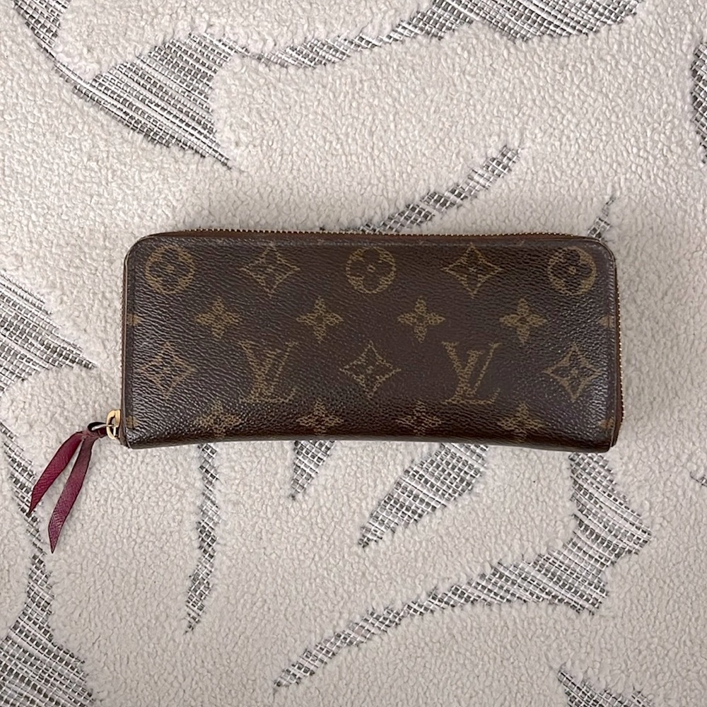 Louis Vuitton Monogram Canvas Clemence Wallet
